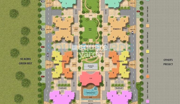 Master Plan, amaatra-homes 2 Bedroom 970 Sq.Ft. Apartment In Sector 10 Greater Noida Greater Noida 10553947
