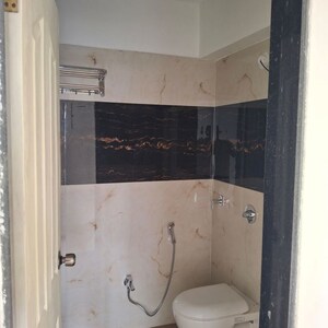 Bathroom in 3 BHK Apartment at Mhada 24 LIG Apartments, Goregaon West – for Rent