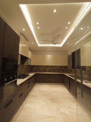 Kitchen in 4 BHK Builder Floor at Kailash Colony – for Rent