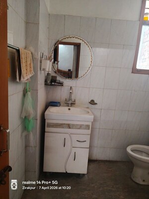 Bathroom in 5 BHK Independent House at Raglan Gulmohar Trends, Dhakoli – for Sale