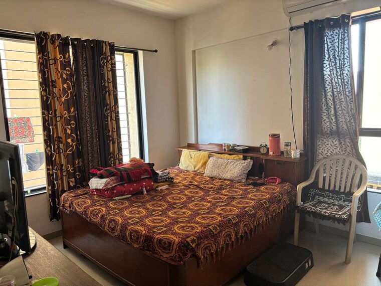 Bedroom, kolte-patil-margosa-heights 3 Bedroom 1600 Sq.Ft. Apartment In Mohammadwadi Pune 10553995