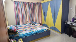 Bedroom in 3 BHK Apartment at Anmol Tower, Goregaon West – for Rent