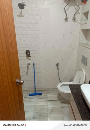 Bathroom in 3 BHK Builder Floor at Ansal Plaza Sector-23, Sector 23 – for Rent