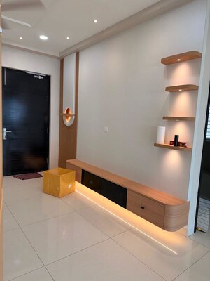 Living Room in 3 BHK Apartment at Aparna Zenon, Puppalaguda – for Rent