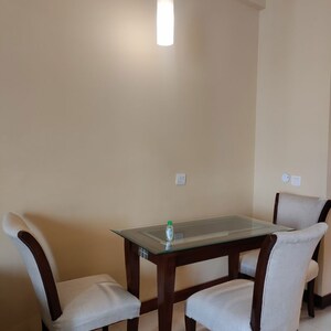Dining area in 1 BHK Apartment at Sushant Lok I – for Rent