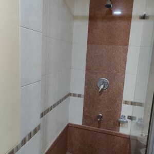 Bathroom in 1 BHK Apartment at Sushant Lok I – for Rent