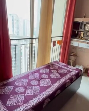 Bedroom in 2.5 BHK Apartment at Rustomjee Athena, Majiwada – for Sale