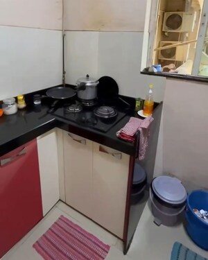 Kitchen in 2.5 BHK Apartment at Rustomjee Athena, Majiwada – for Sale