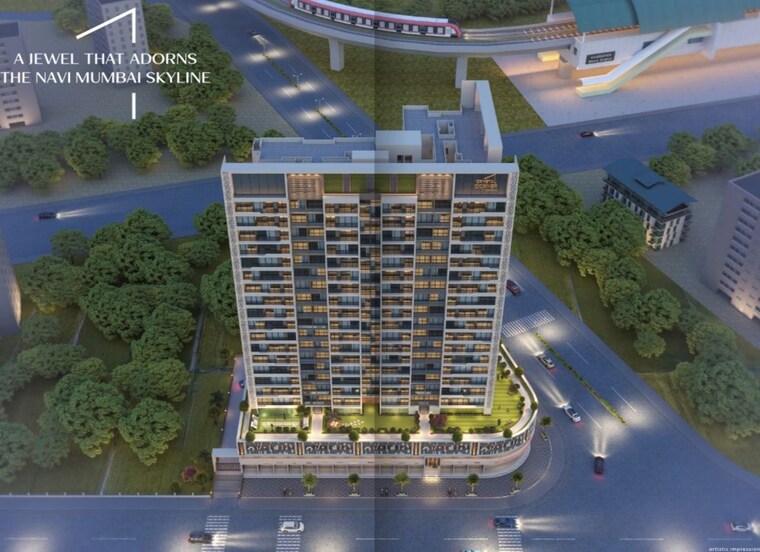 Master Plan, hitech-crystal-corner 5 Bedroom 3350 Sq.Ft. Apartment In Kharghar Sector 11 Navi Mumbai 10554100