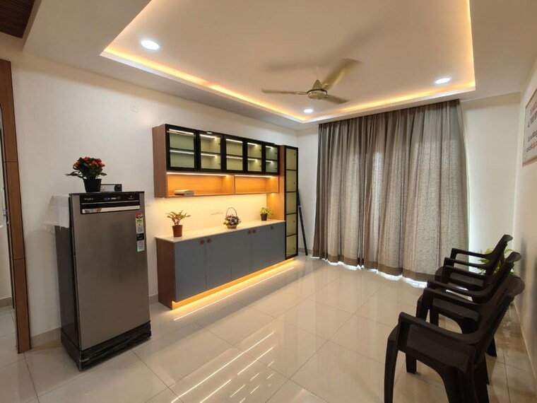 Living Room, sumadhuras-gardens-by-the-brook 3 Bedroom 1680 Sq.Ft. Apartment In Shamshabad Hyderabad 10554106