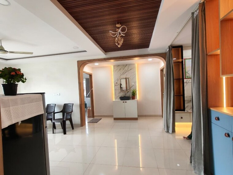 Living Room, sumadhuras-gardens-by-the-brook 3 Bedroom 1680 Sq.Ft. Apartment In Shamshabad Hyderabad 10554106