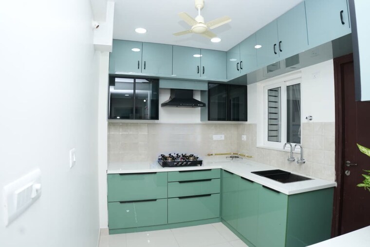 Kitchen, sumadhuras-gardens-by-the-brook 3 Bedroom 1680 Sq.Ft. Apartment In Shamshabad Hyderabad 10554106