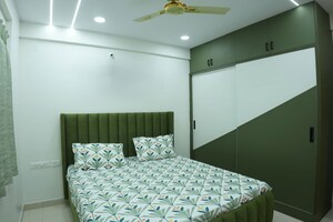 Bedroom in 3 BHK Apartment at Sumadhuras Gardens By The Brook, Shamshabad – for Rent