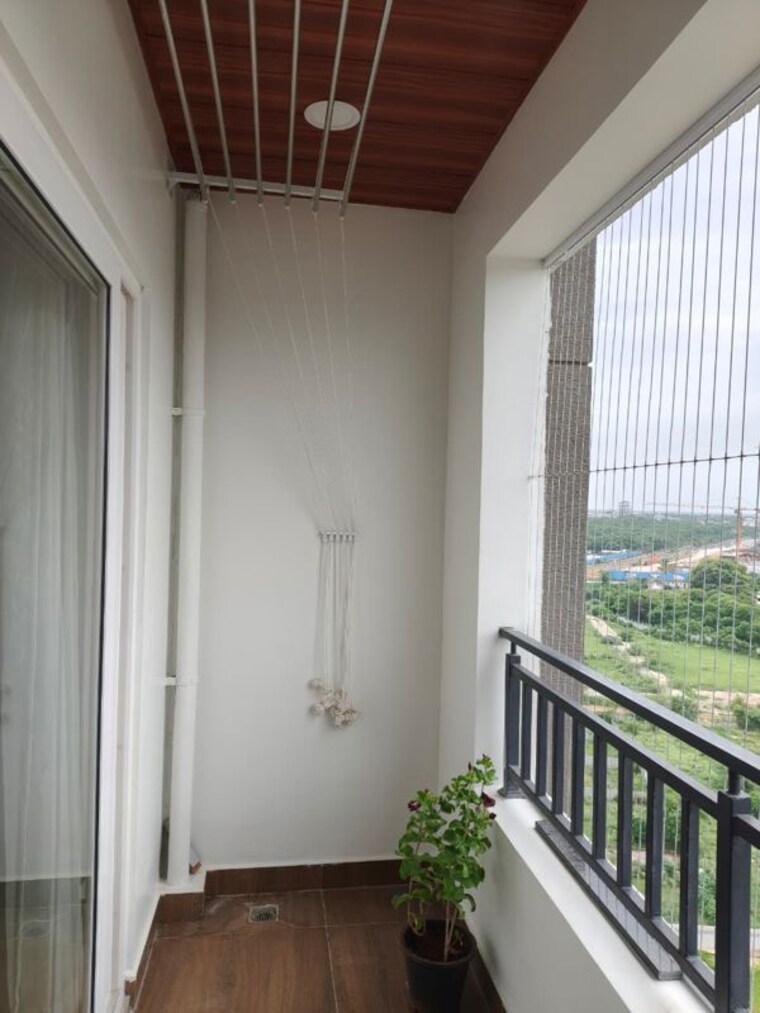 Balcony, sumadhuras-gardens-by-the-brook 3 Bedroom 1680 Sq.Ft. Apartment In Shamshabad Hyderabad 10554106