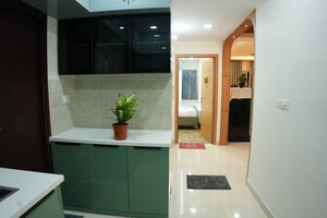 Kitchen in 3 BHK Apartment at Sumadhuras Gardens By The Brook, Shamshabad – for Rent