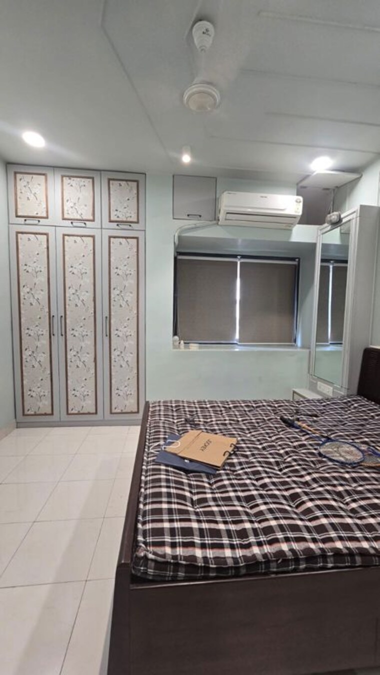 Bedroom, happy-valley 3 Bedroom 1100 Sq.Ft. Apartment In Manpada Thane 10554120