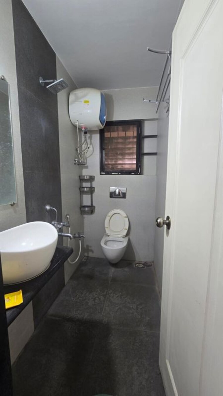 Bathroom, happy-valley 3 Bedroom 1100 Sq.Ft. Apartment In Manpada Thane 10554120