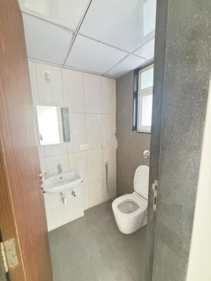 Bathroom in 1 BHK Apartment at Vilas Javdekar Yashone Eternitee, Hinjewadi – for Rent