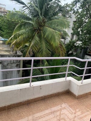 Balcony in 3 BHK Apartment at Amit Ved Vihar, Kothrud – for Rent