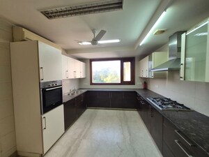 Kitchen in 4 BHK Apartment at Safdarjung Development Area – for Rent