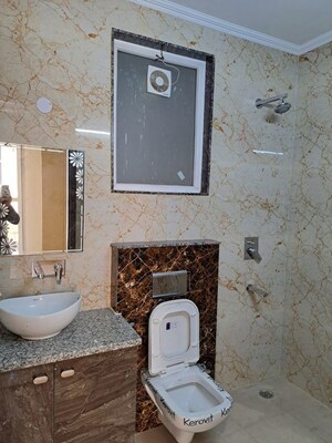 Bathroom in 3 BHK Builder Floor at Ansal Plaza Sector-23, Sector 23 – for Rent