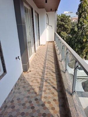 Balcony in 3 BHK Builder Floor at Ansal Plaza Sector-23, Sector 23 – for Rent