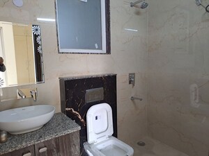 Bathroom in 3 BHK Builder Floor at Ansal Plaza Sector-23, Sector 23 – for Rent