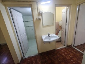 Bathroom in 1 BHK Apartment at Powai Jaltarang CHS, Powai – for Sale