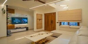 Living Room in 3 BHK Apartment at Vian Mrida, Kollur – for Sale