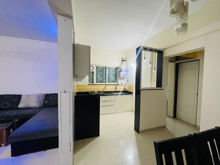 Kitchen, swiss-county 3 Bedroom 970 Sq.Ft. Apartment In Thergaon Pune 10554205