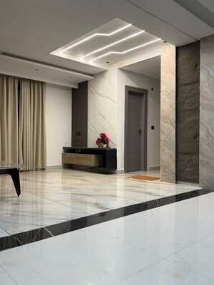 Building Lobby in 6 BHK Penthouse at SBP City Of Dreams Zirakpur, High Ground – for Rent