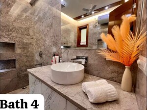 Bathroom in 5 BHK Apartment at South Extension ii – for Rent