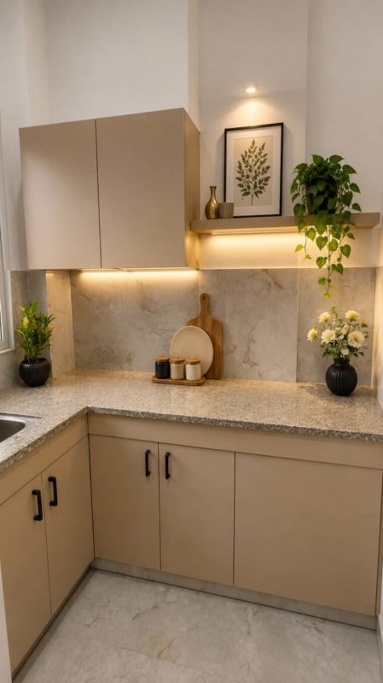 Kitchen, sector 47 1 RK 700 Sq.Ft. Builder Floor In Sector 47 Gurgaon 10554215