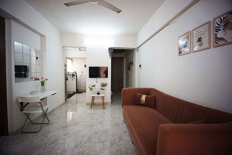 Living Room, nexus-westpride 2 Bedroom 670 Sq.Ft. Apartment In Punawale Pune 10554237