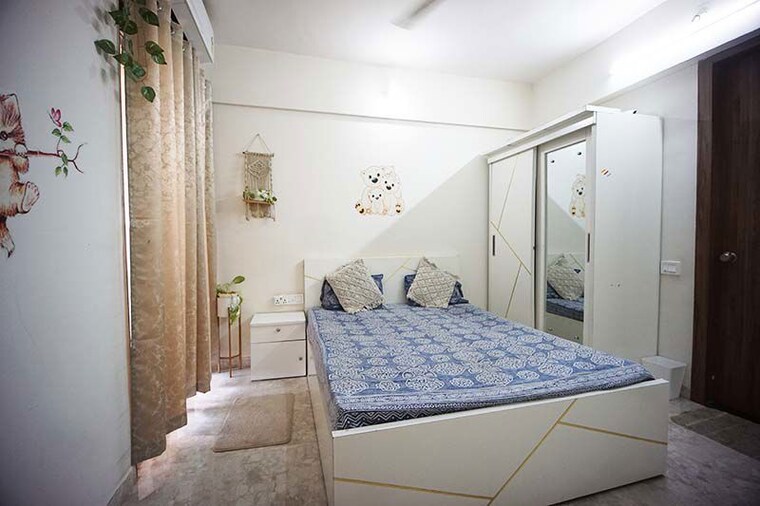 Bedroom, nexus-westpride 2 Bedroom 670 Sq.Ft. Apartment In Punawale Pune 10554237