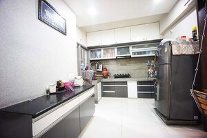 Kitchen in 3 BHK Apartment at South Bopal – for Sale