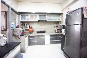 Kitchen in 3 BHK Apartment at South Bopal – for Sale