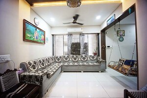Living Room in 3 BHK Apartment at South Bopal – for Sale
