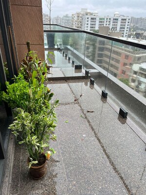 Balcony in  Office Space at Bodakdev – for Rent