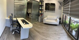 Bathroom in  Office Space at Bodakdev – for Rent