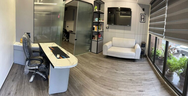 Bathroom, bodakdev Commercial Office Space 1065 Sq.Ft. In Bodakdev Ahmedabad 10554320