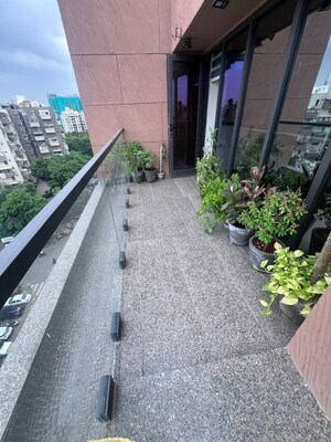 Balcony in  Office Space at Bodakdev – for Rent