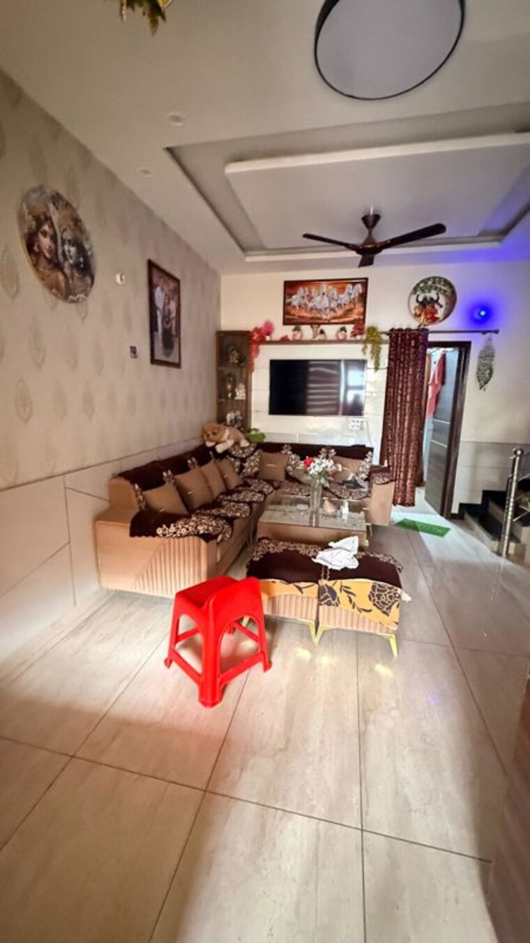 Living Room, ambala highway 3 Bedroom 1100 Sq.Ft. Independent House In Ambala Highway Zirakpur 10554325