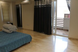 Staircase in 4 BHK Builder Floor at Malibu Town – for Sale