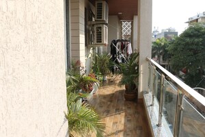 Balcony in 4 BHK Builder Floor at Malibu Town – for Sale