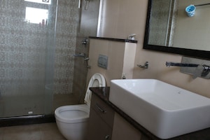 Bathroom in 4 BHK Builder Floor at Malibu Town – for Sale