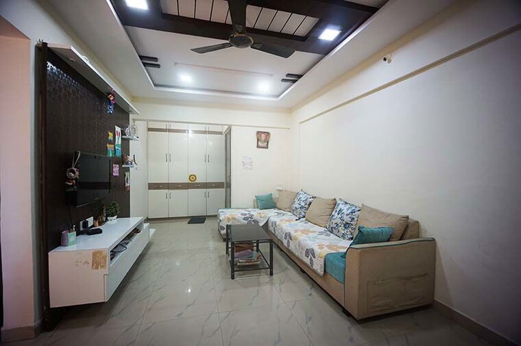 Kitchen, wakad 2 Bedroom 950 Sq.Ft. Apartment In Wakad Pune 10554349