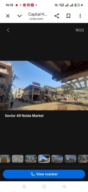 2 BHK Builder Floor – Exterior View View at Sector 9 - for Rent