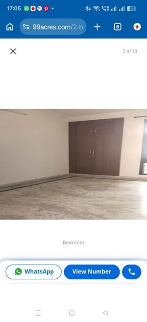Room in 3 BHK Builder Floor at Sector 4 – for Rent