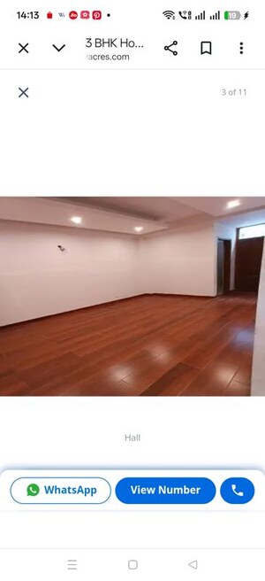 1 BHK Builder Floor For Rent in Sushant Lok Iii